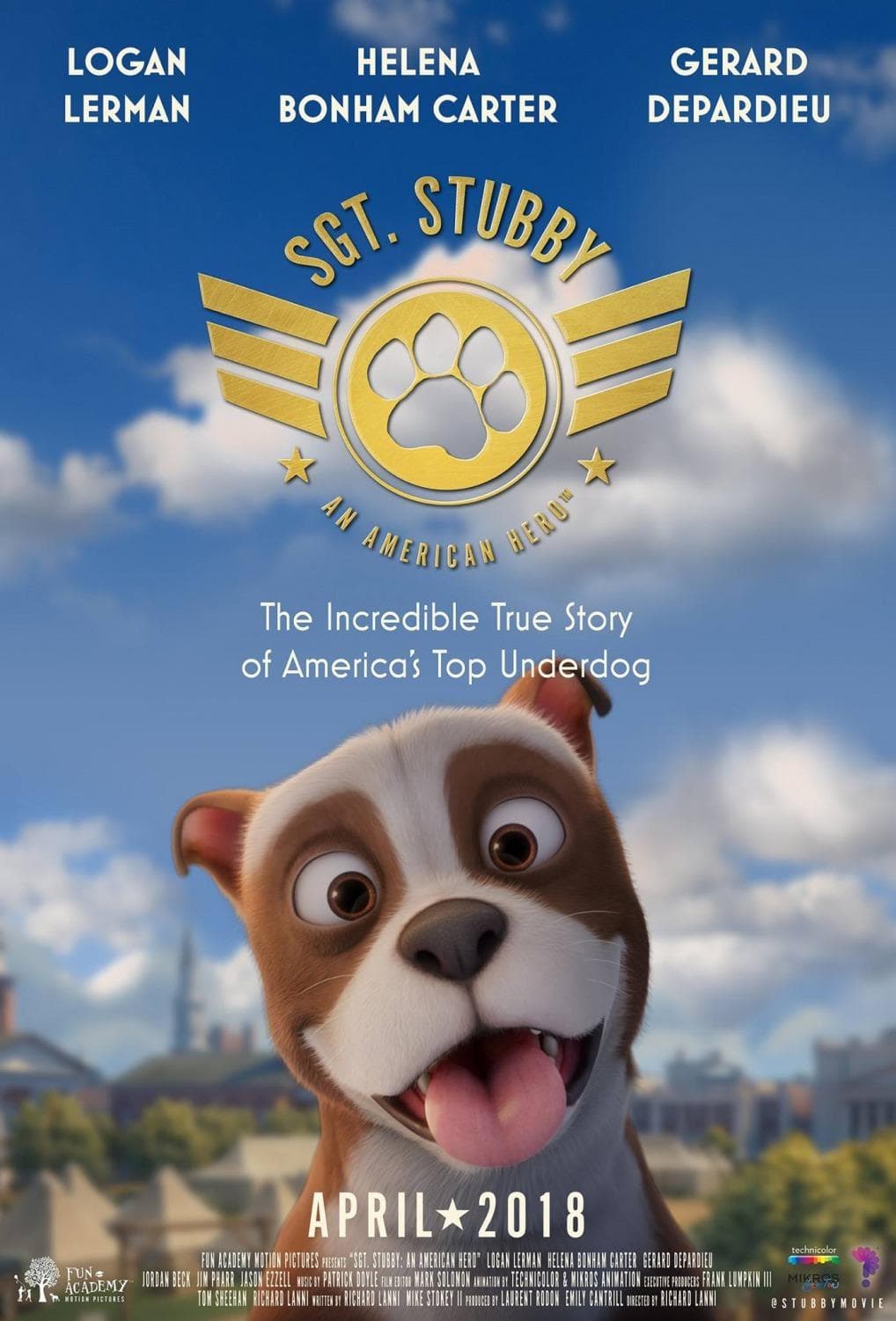 Sgt. Stubby: An American Hero-720P