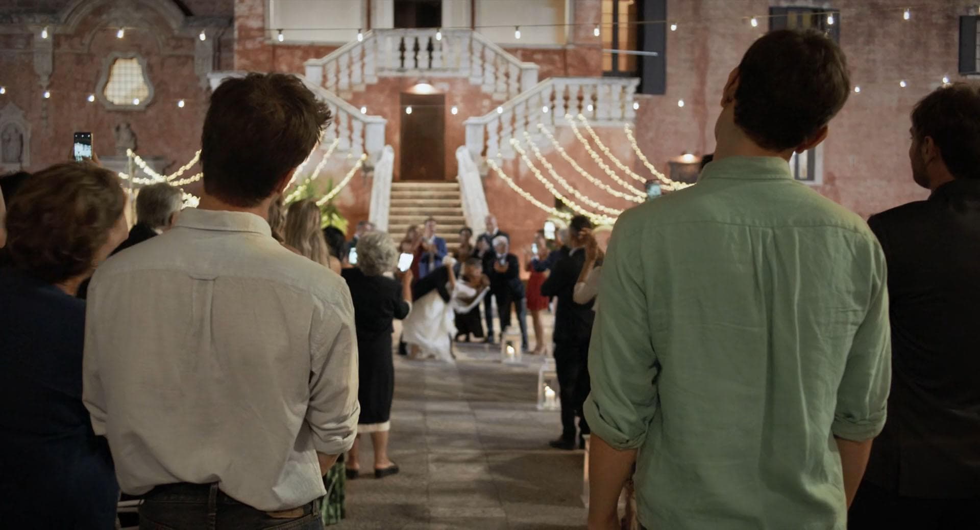 Travels but for me, never arrives