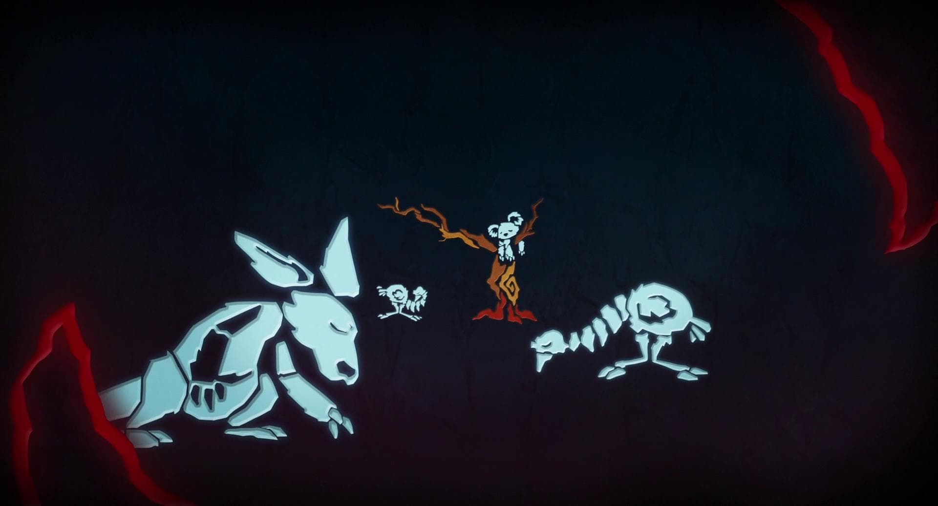 3 year old loves the possums!