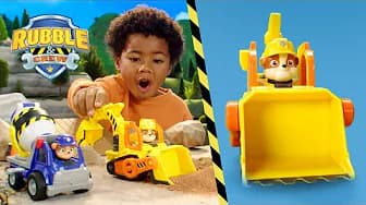 Rubble and Crew Vehicles :15 | PAW Patrol | Toys for Kids