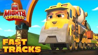 Build It Brock Saves the Toppling Tower! Mighty Express Fast Tracks – PAW Patrol Official & Friends