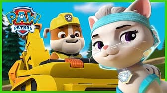 PAW Patrol On A Roll FULL GAME Compilation | PAW Patrol Official & Friends | Cartoon and Game Rescue_360P