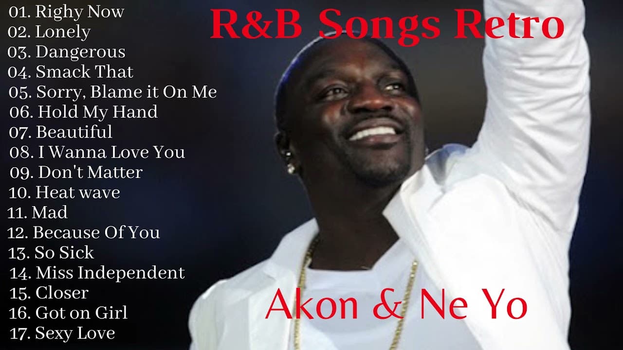 Best Songs Mix Akon & Ne yo  Retro