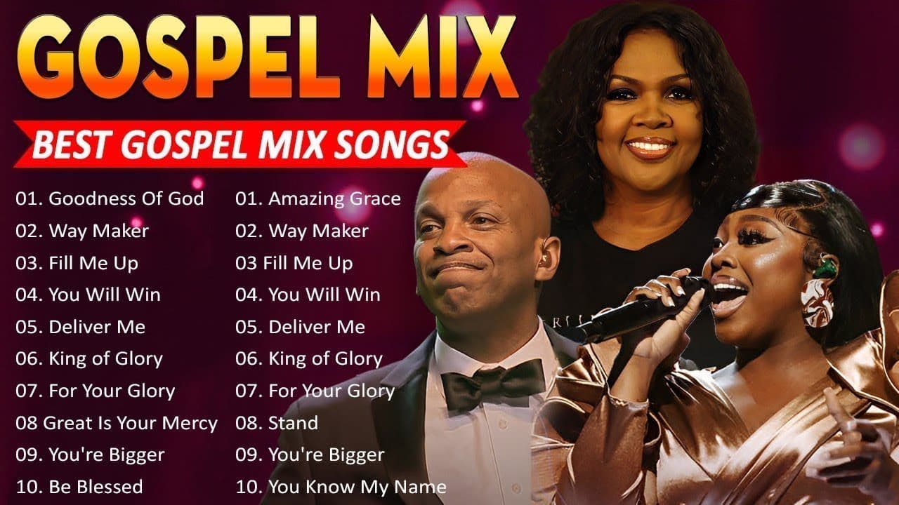 Goodness Of God, Fill Me Up... ?? Best Gospel Mix Nonstop Playlist ?? Cece Winans, Sinach, Tasha Cobbs