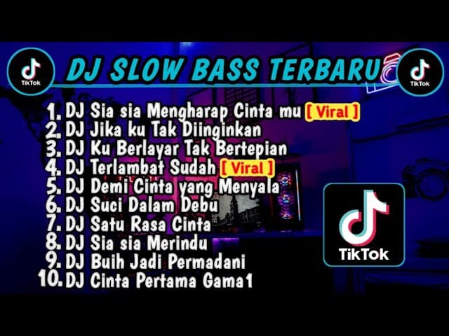 DJ SLOW BASS TERBARU 2023 || DJ VIRAL TIKTOK FULL BASS ??DJ SIA SIA MENGHARAP CINTAMU | FULL ALBUM