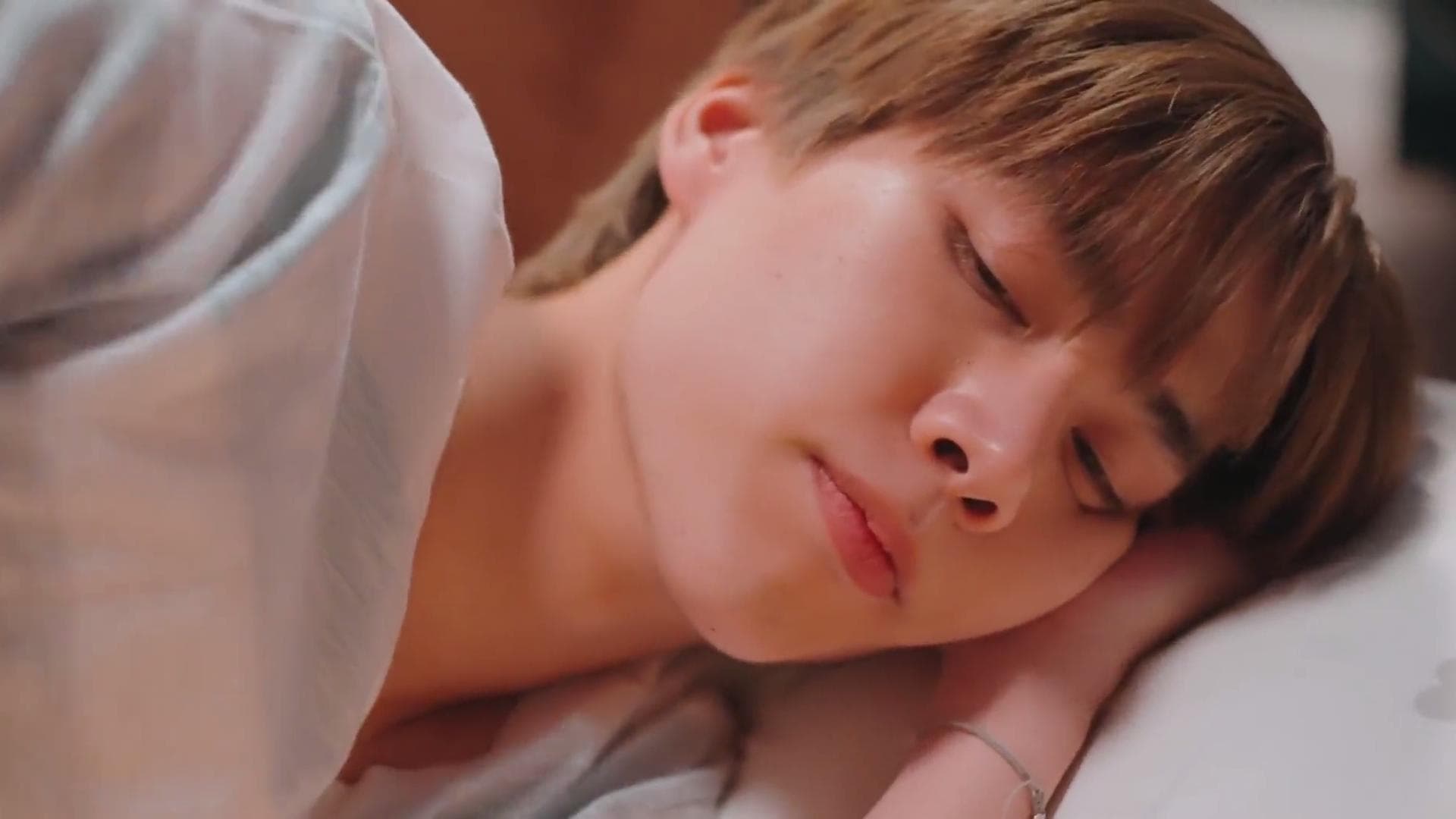 Fell Asleep on the Bed