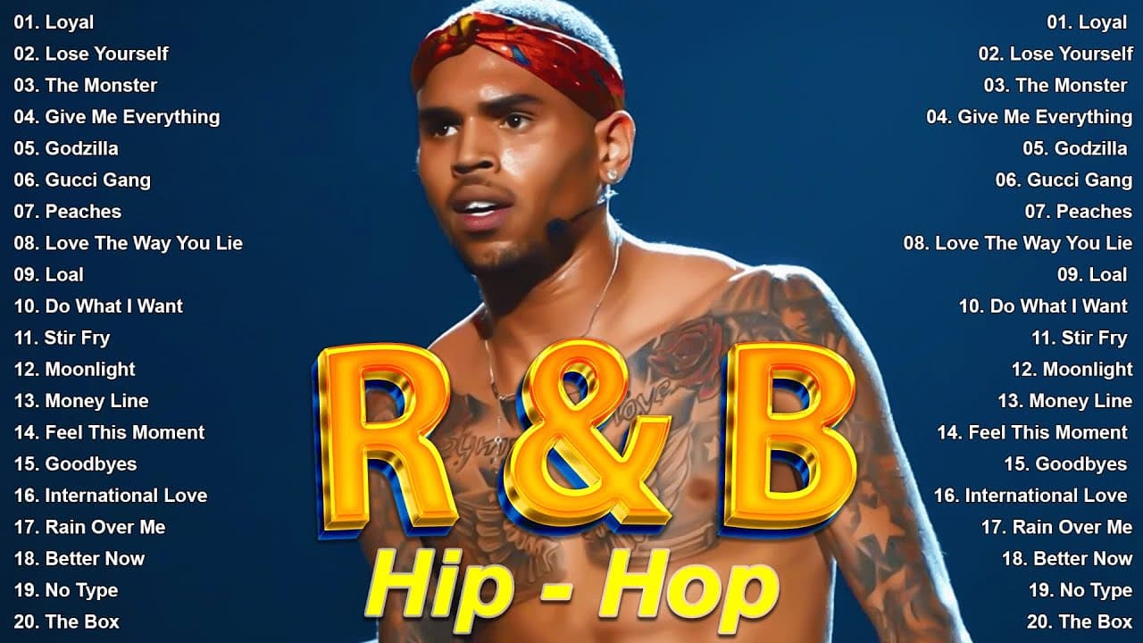 Best of Old School R&B - 90's & 2000's New 2024 Playlist 🎵 Chris Brown, Eminem, Pitbull, Tyga