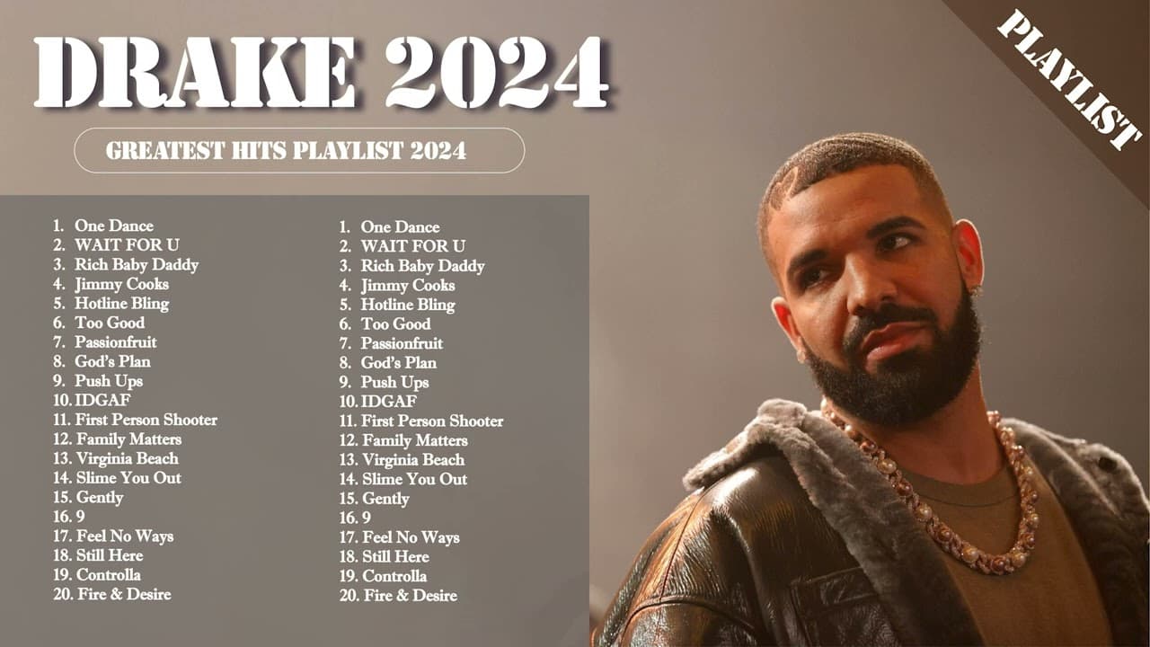 Drake - Best Songs Collection 2024 - Greatest Hits Full Album