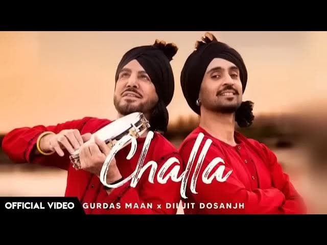 Challa: Gurdas maan Ft.Diljit Dosanjh.ikky music (official song) letest punjabi song 2023