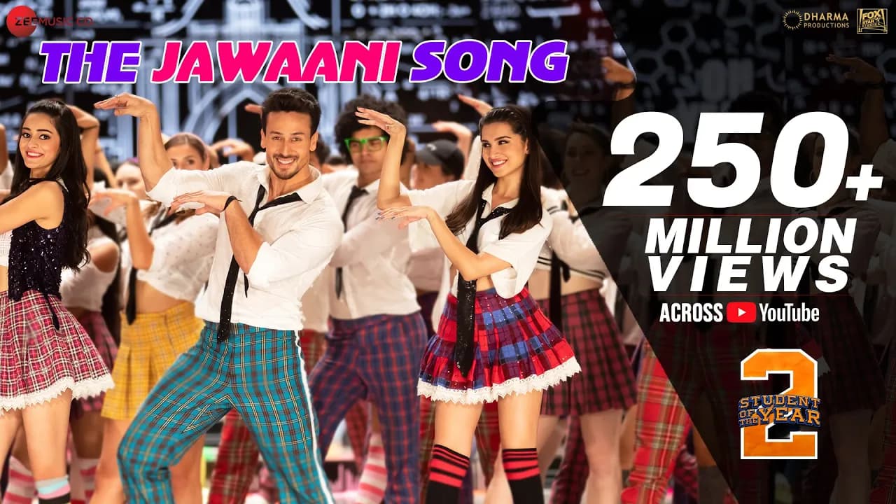 The Jawaani Song - Student Of The Year 2 | Tiger Shroff, Tara & Ananya| Vishal & Shekhar | RD Burman