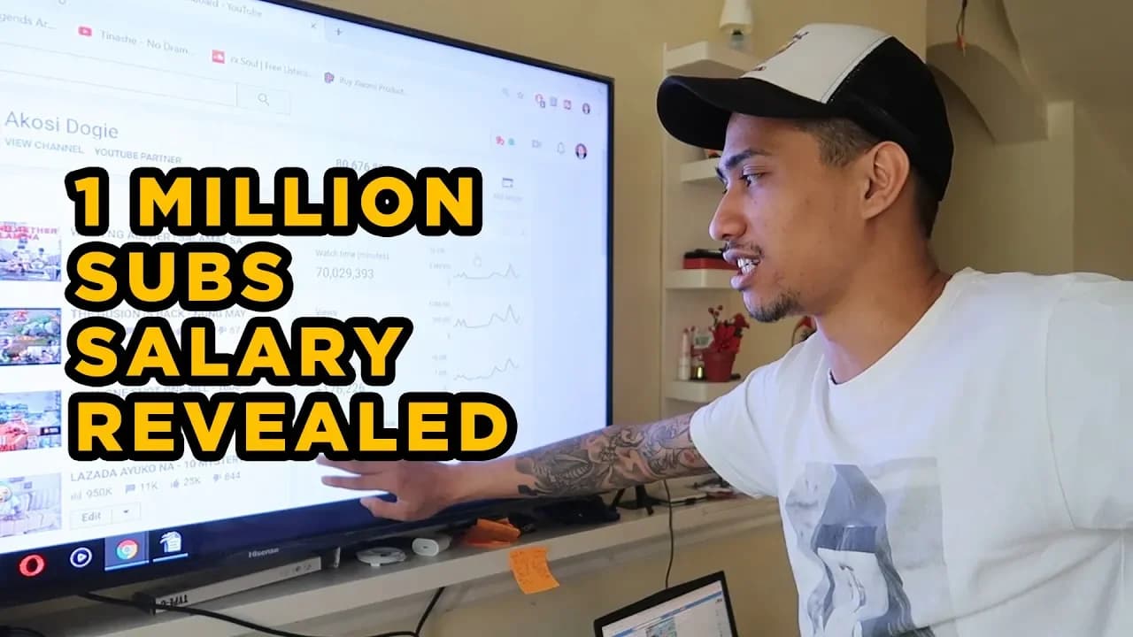 1MILLION SUBS SALARY REVEALED!!!