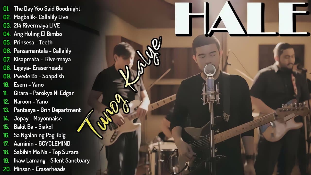 Hale,Callalily, Siakol, Eraserheads, Parokya ni Edgar,Tunog Kalye Songs 90s | Opm Bands 90s#opm