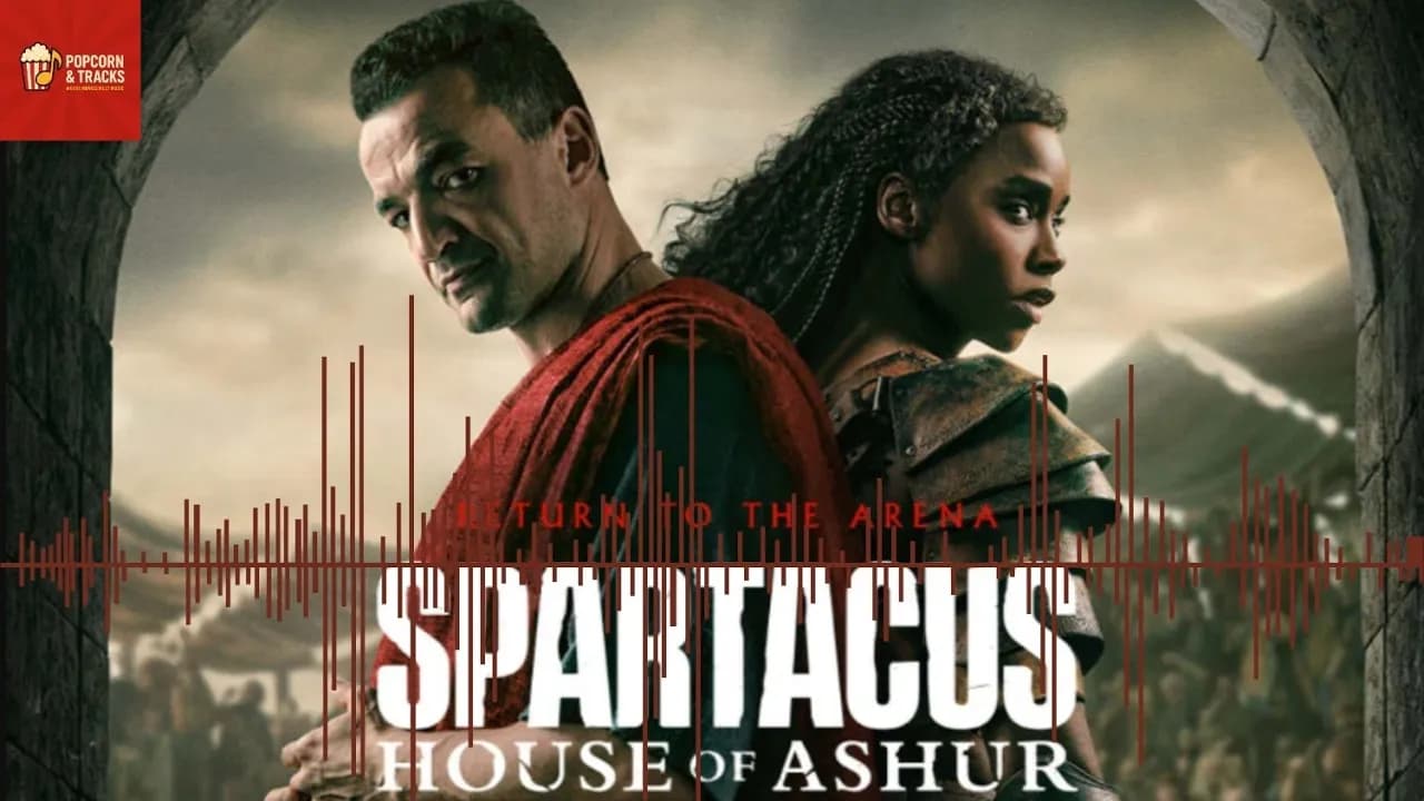Spartacus: House of Ashur - Soundtrack | Ashur Ascends | John Hannah & Lucy Lawless | Starz 9p