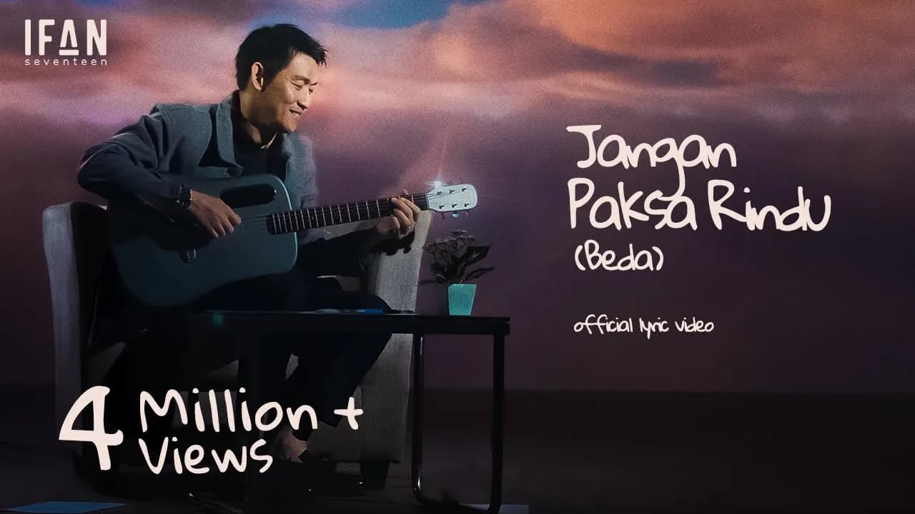 Ifan Seventeen - Jangan Paksa Rindu (Beda) | Official Lyric Video