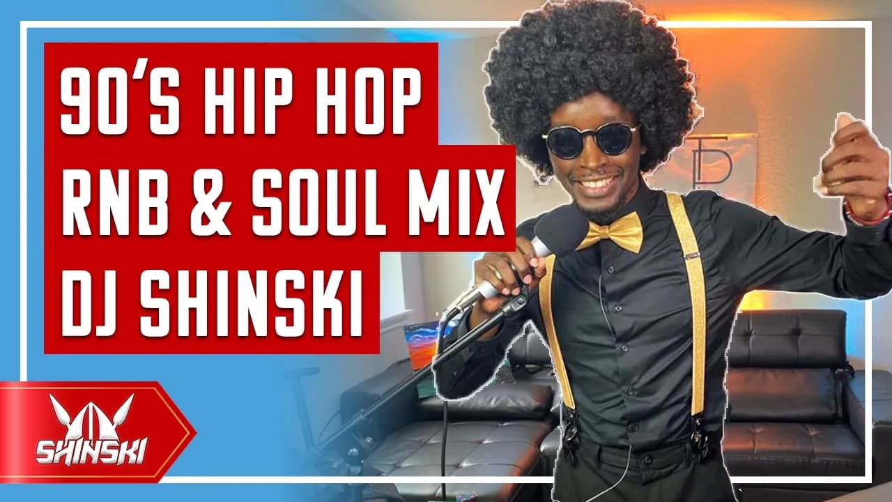  LIVE 80s 90s Old school Hip Hop, Soul, Funk, RnB Mix - Dj Shinski Friday Live Overdose Party