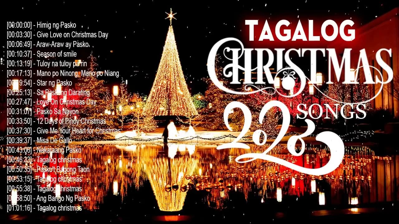 Paskong Pinoy Tagalog Christmas Songs 2020 Playlist   Top 100 Tagalog Christmas Carols Collection