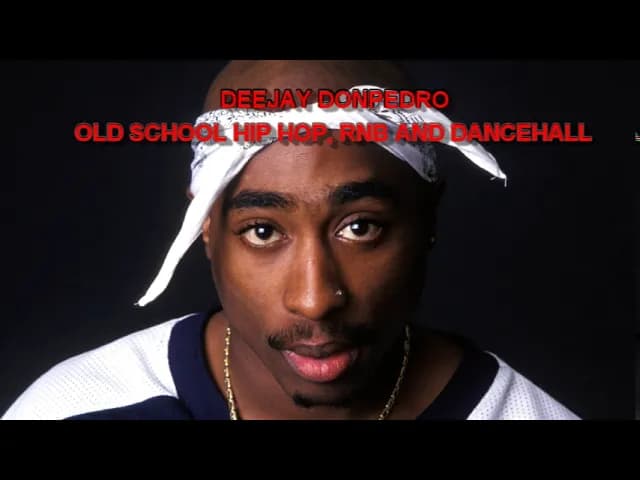 OLD SCHOOL HIP HOP, R&B AND  DANCEHALL. CLUB AND CHILL AUDIO MIX DEEJAY DON PEDRO