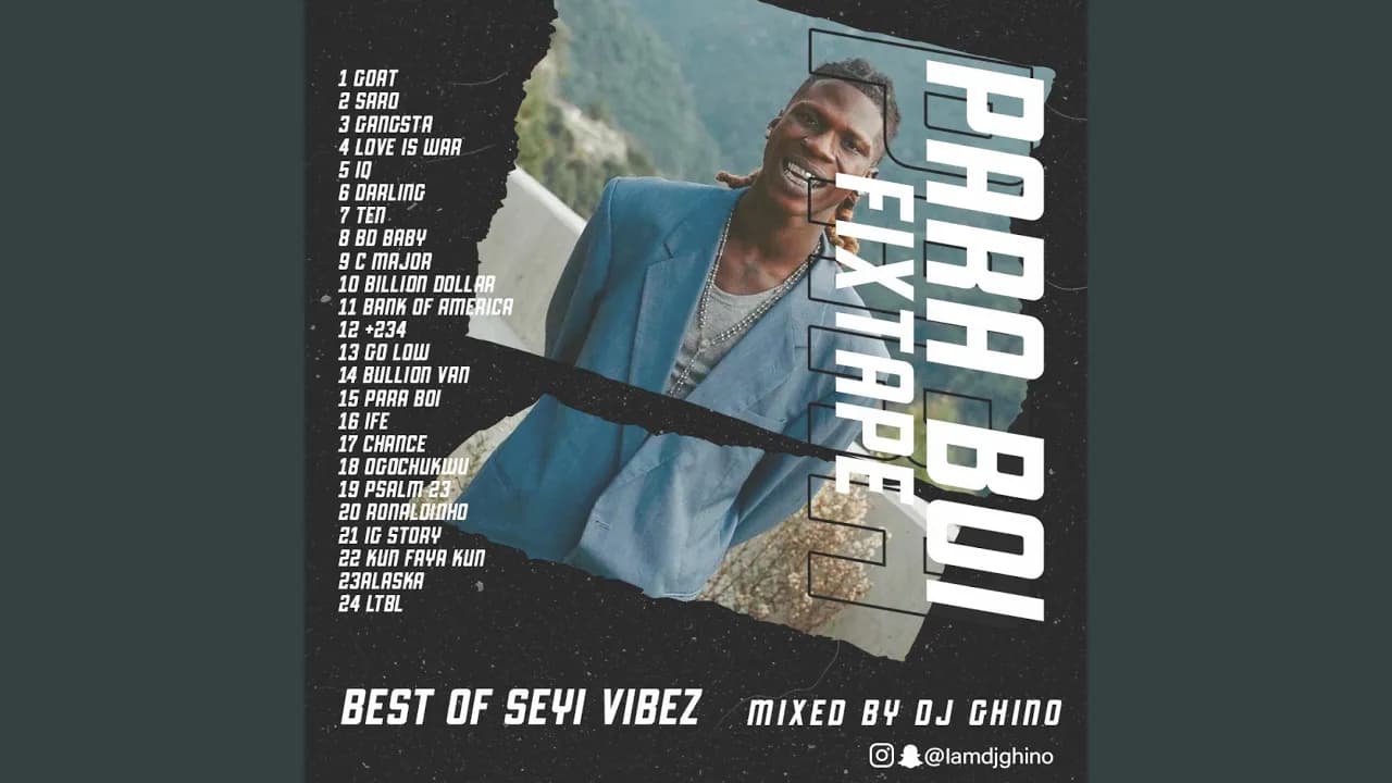 Para Boi Fixtape Best of Seyi Vibez
