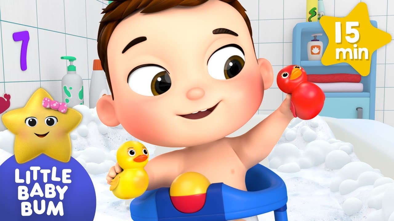 Baby Max's First Bath ⭐ Cute Baby Songs