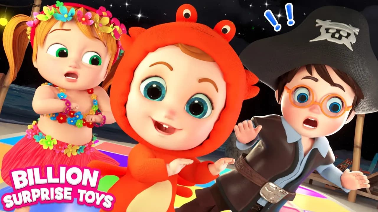 Freeze dance fun together with family! - BillionSurpriseToys Nursery Rhymes & Kids Songs