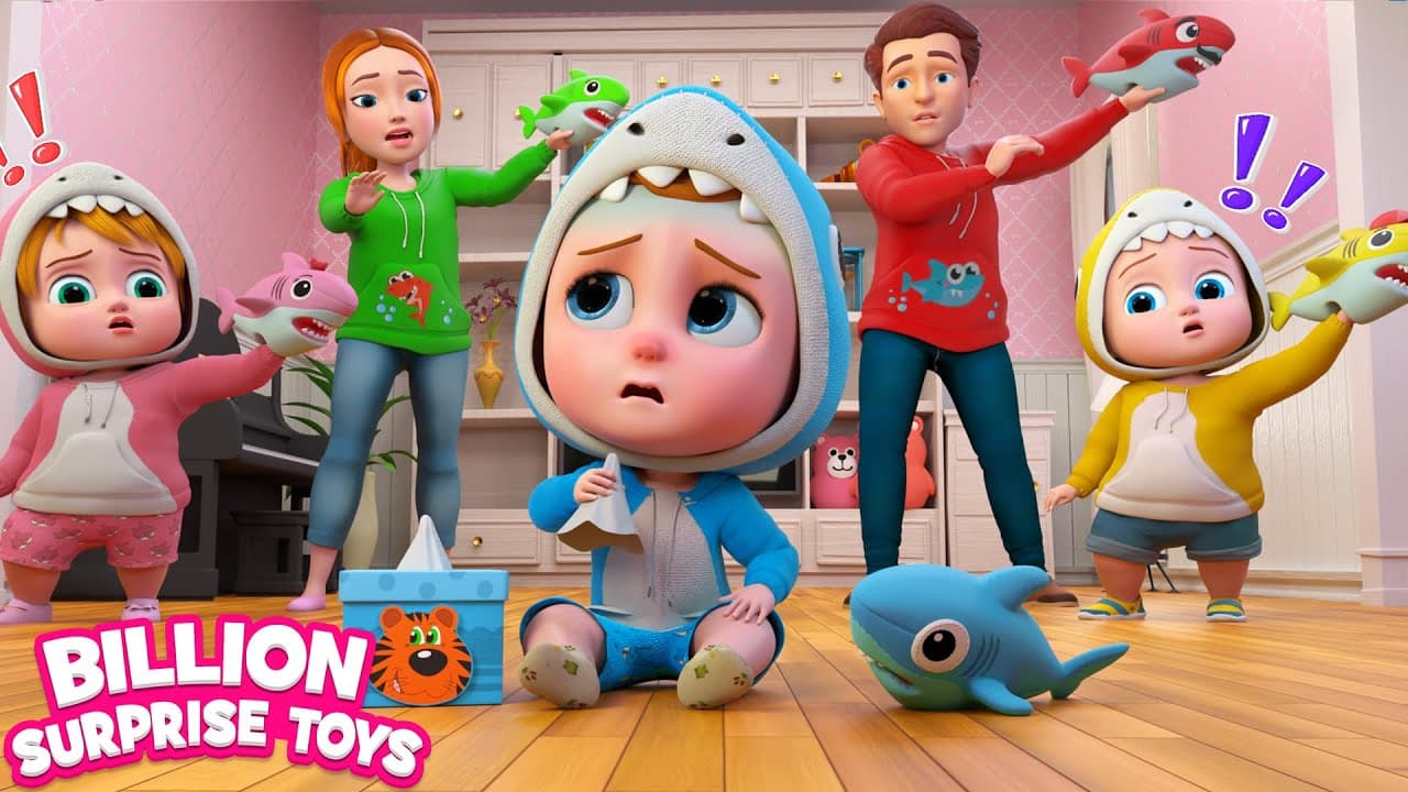 Baby Shark Doo Doo Doo! - BillionSurpriseToys Nursery Rhymes & Kids Songs