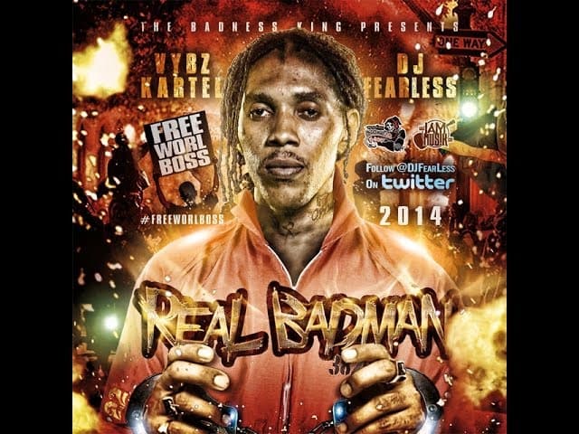 Vybz Kartel Mix - Real Badman (DJ FearLess)