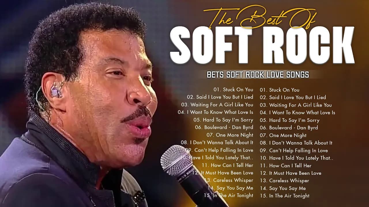 Lionel Richie, Phil Collins, Air Supply,Bee Gees, Chicago, Rod Stewart - Best Soft Rock 70s,80s,90s
