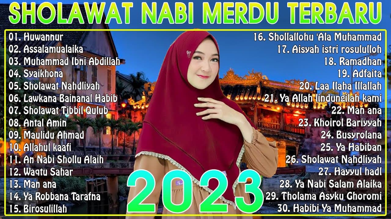 SHOLAWAT NABI MERDU TERBARU 2023 | TANPA IKLAN | Muhammad Ibni Abdillah | Full Album terbaik