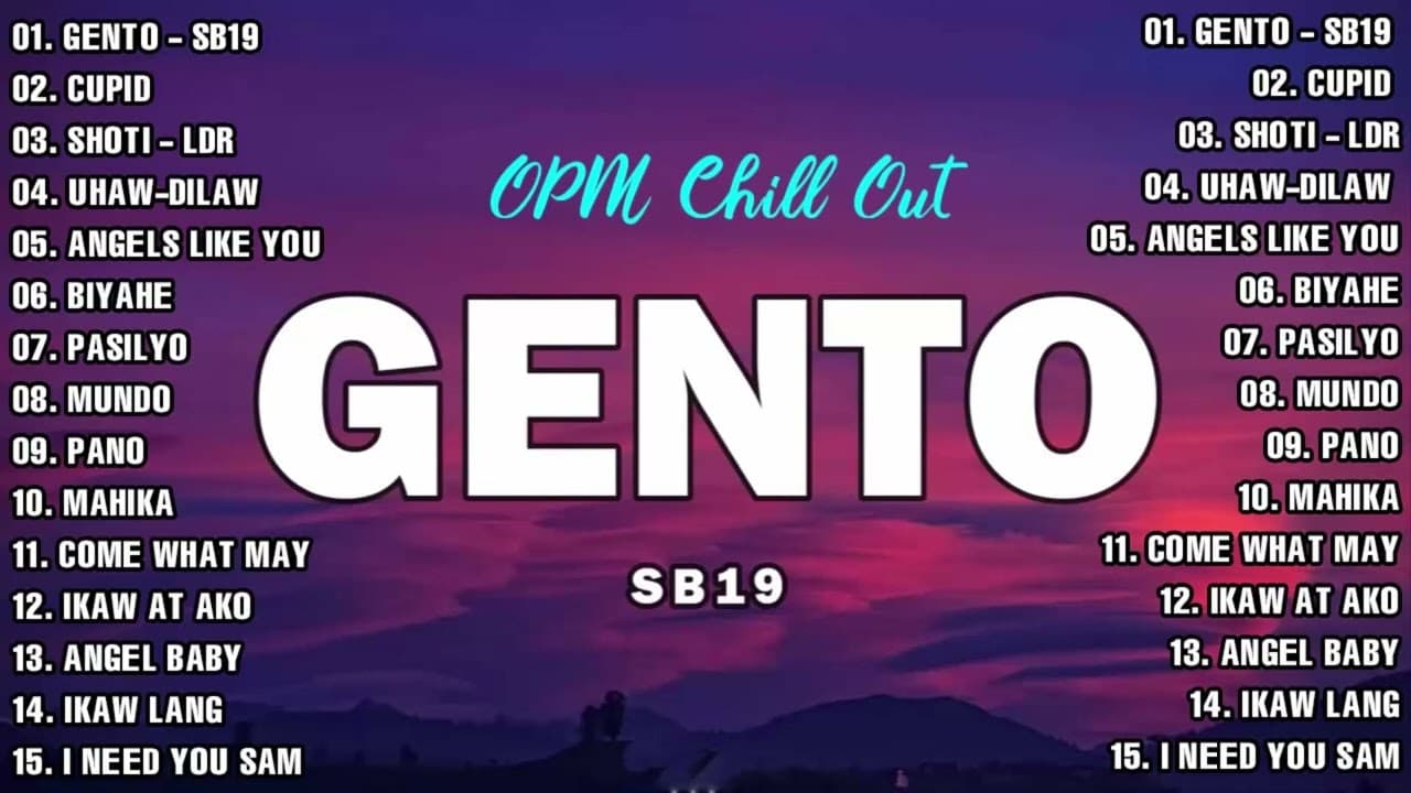 LDR - Shoti ,Gento - SB19  New OPM Love Songs 2023  New Tagalog Songs 2023 Playlist