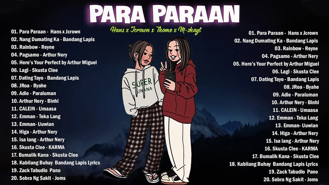Para Paraan | Jr Crown | Thome | M Zhayt  Top 20 Viral OPM Kanta Pinaka Sikat 2022OPM Chill Vibes