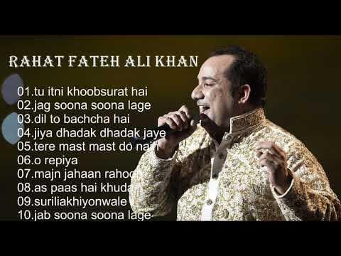 Rahat Fateh Ali Khan Most Fabulous songs | Top 10 Hit Songs  | Bollywood   Songs #allbollywoodsongs