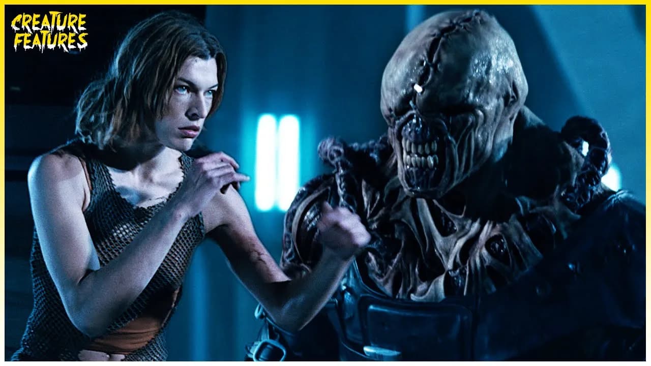 Alice vs. Nemesis | Resident Evil: Apocalypse | Creature Features