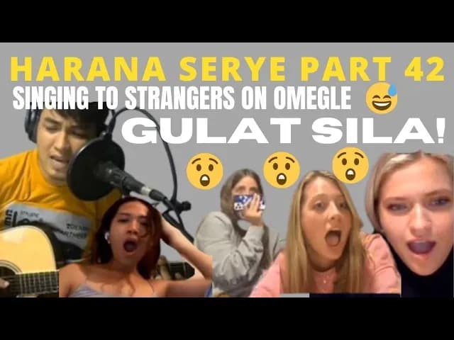 OMEGLE HARANA SERYE (PART 42) | SINGING RANDOM SONGS PT2