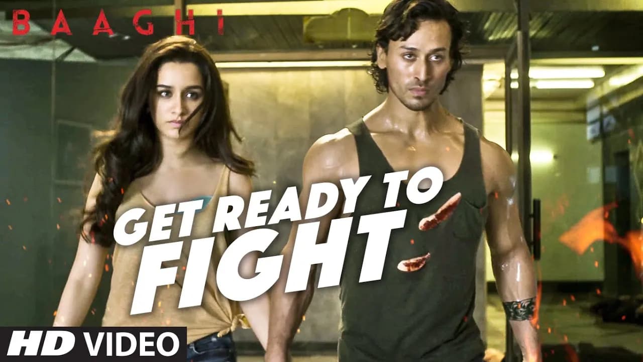 Get Ready To Fight Video Song | BAAGHI | Tiger Shroff, Shraddha Kapoor | Benny Dayal | T-Series