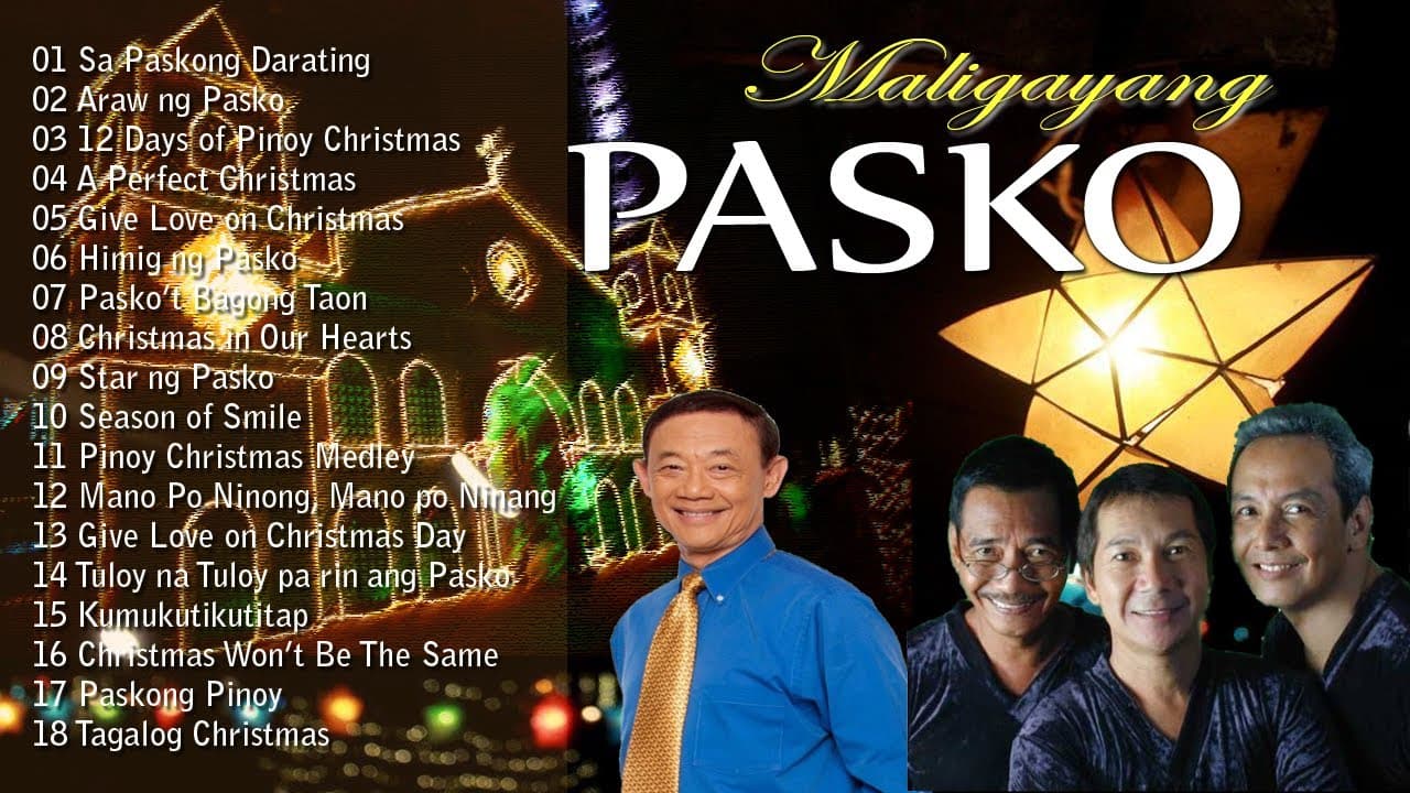 JOSE Mari Chan, APO Hiking Society, The Company ::  Paskong Pinoy Tagalog Christmas Songs 2021