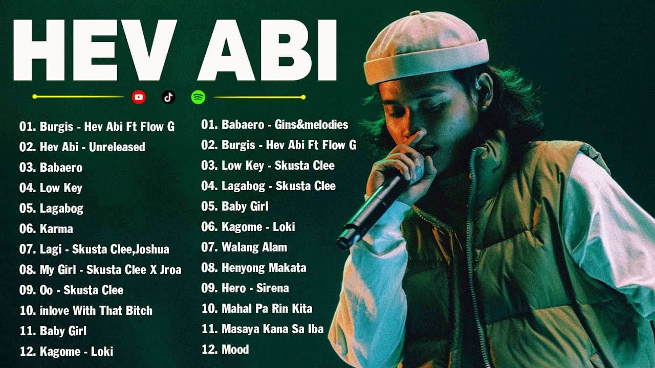 Hev Abi, Flow G, Skusta Clee, Dilaw,  Shanti Dope - Top 100 Trending Rap OPM Songs 2024 August