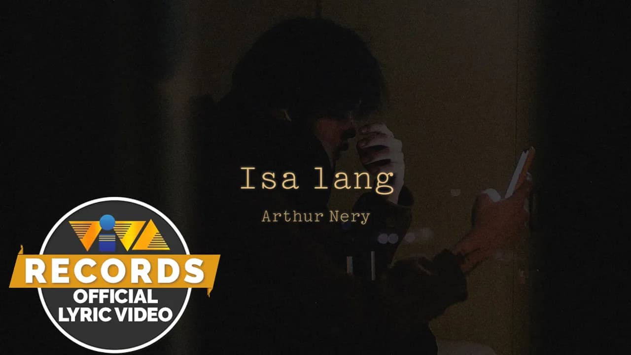 Isa lang - Arthur Nery (Official Lyric Video)