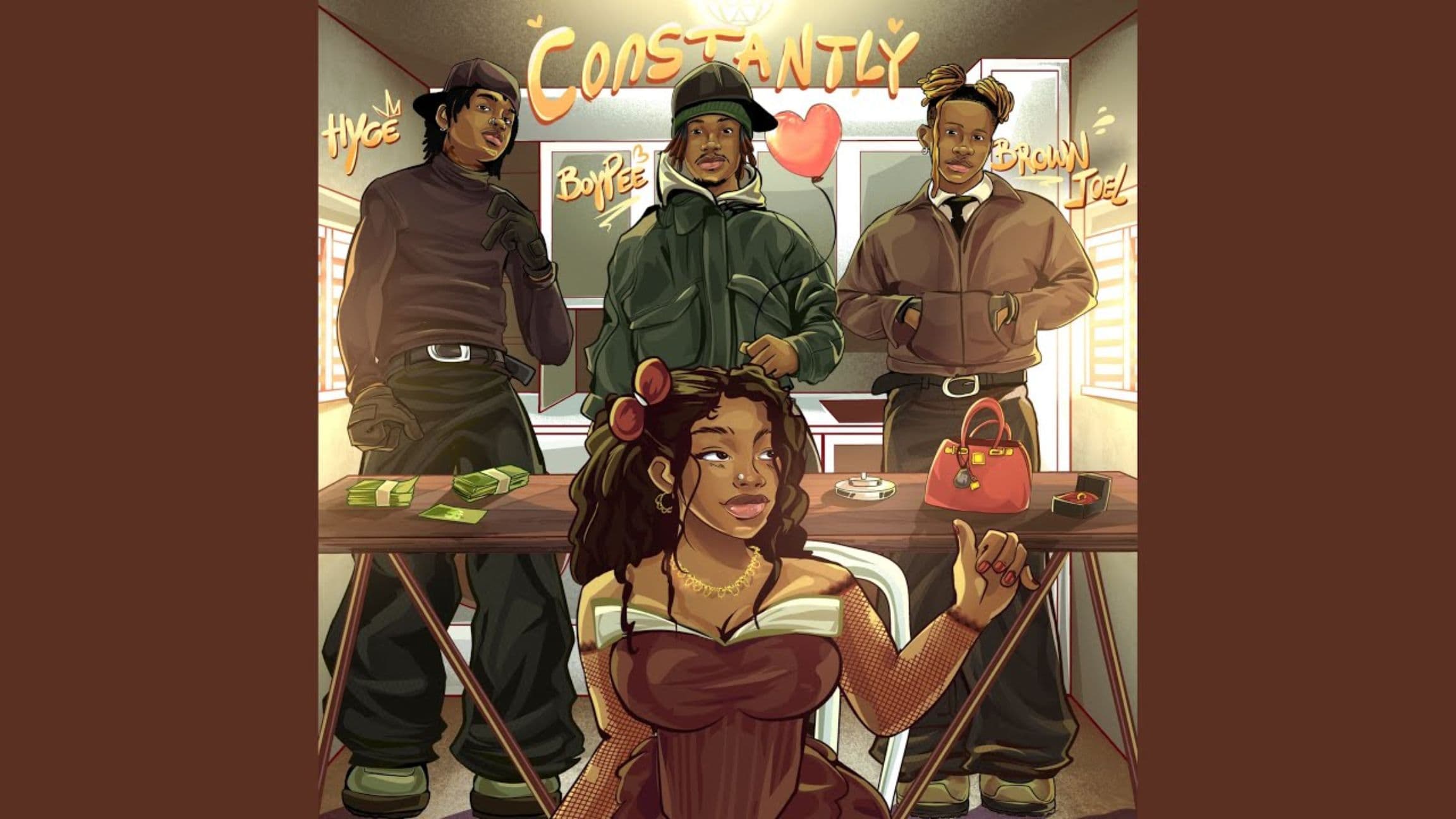 Hyce - Constantly (w/ BoyPee, Brown Joel)