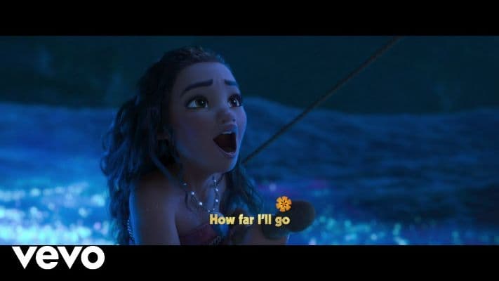 Auli'i Cravalho - How Far I'll Go (Reprise/From "Moana"/Sing-Along)