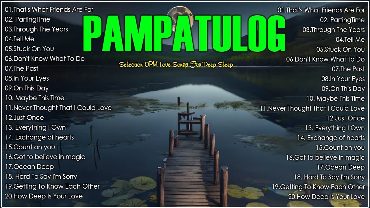 PAMPATULOG LOVE SONGS 2025 │𝘴𝘭𝘦𝘦𝘱 𝘢𝘯𝘥 𝘴𝘵𝘶𝘥𝘺 𝘱𝘭𝘢𝘺𝘭𝘪𝘴𝘵