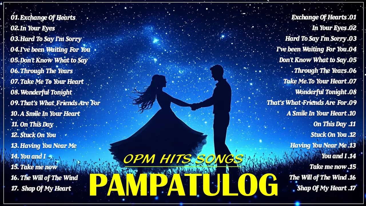 Pampatulog 2025 ♬ OPM Female Love Songs Medley | Classic Hits for Relaxing & Sleep