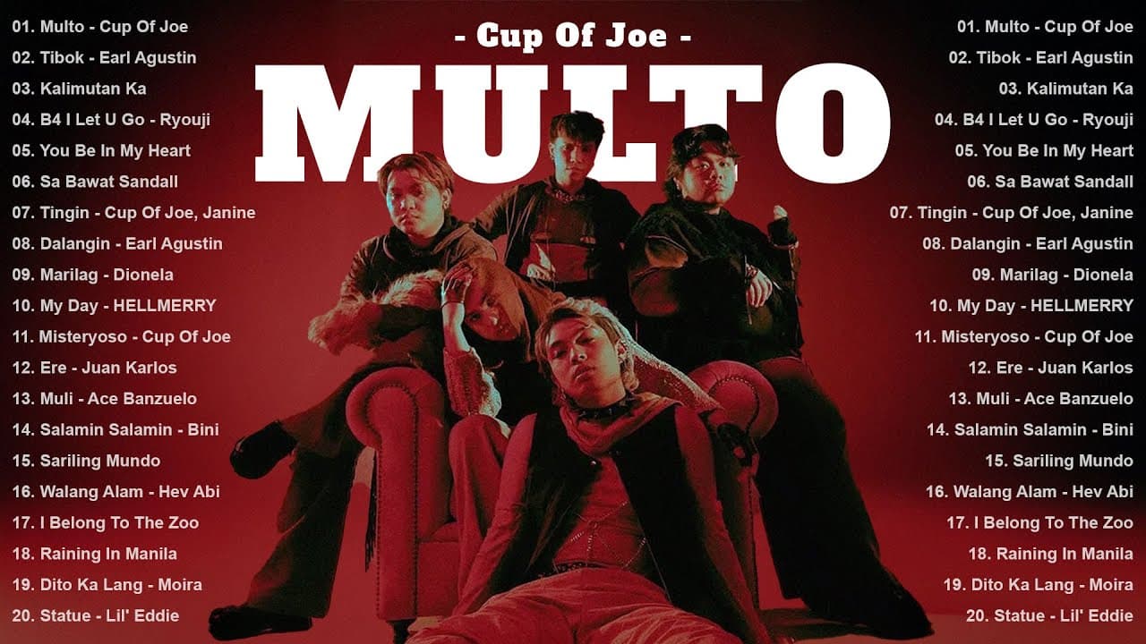 Chill OPM Love Songs 2025 💓 Best Tagalog Playlist 💿 20 Trending Hits | Multo - Cup Of Joe