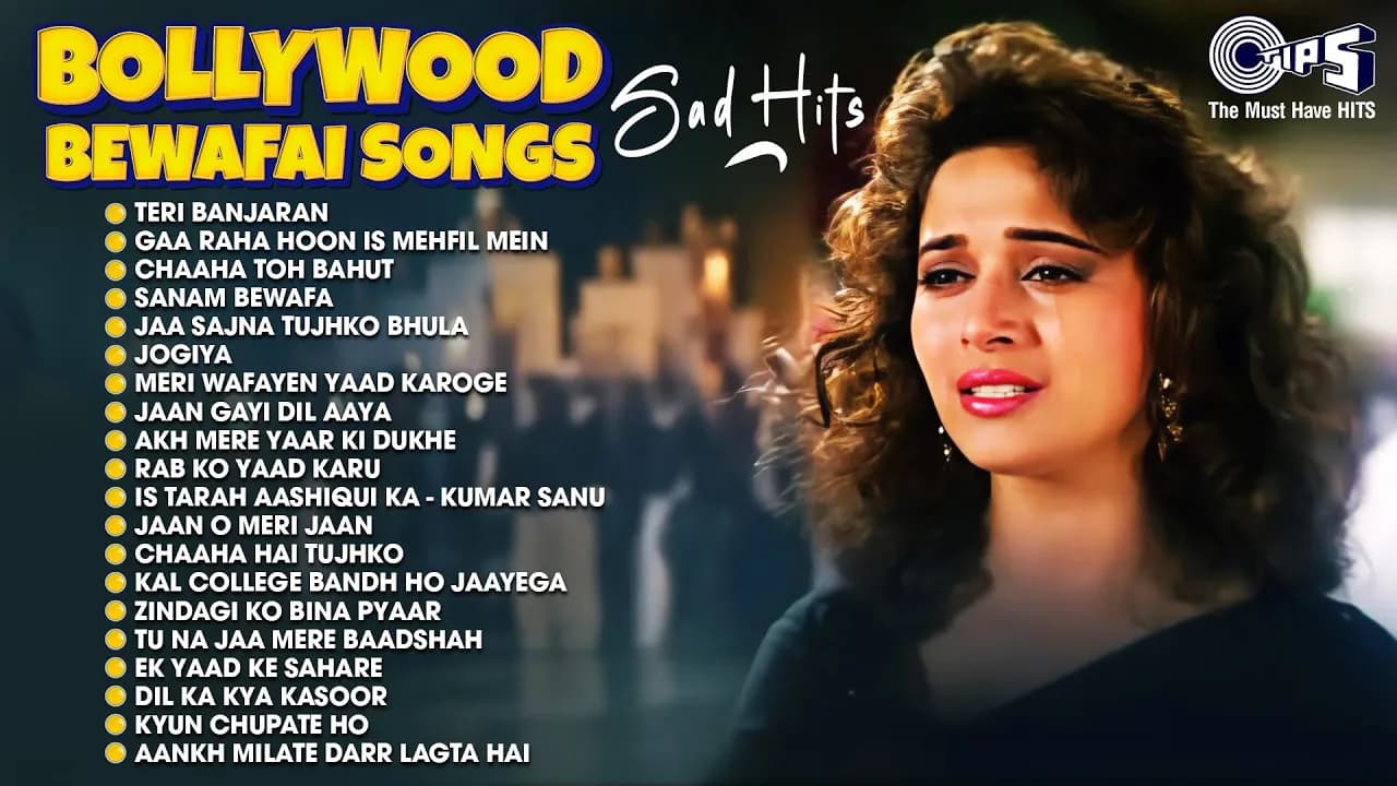 Bollywood Bewafai Songs - Sad Hits | Sad Hindi Songs | 💘 Udit Narayan, Alka Yagnik songs🌹90's Hits