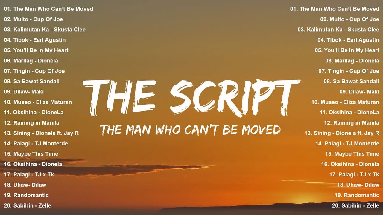 OPM Tagalog Love Songs 2025 💗 Trending Playlist | The Man Who Can't Be Moved, Multo, Tibok, Marilag