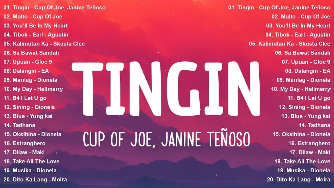 Tingin - Cup Of Joe | Top Hits OPM On Spotify 2025 - OPM Trending- Tagalog Love Songs Playlist