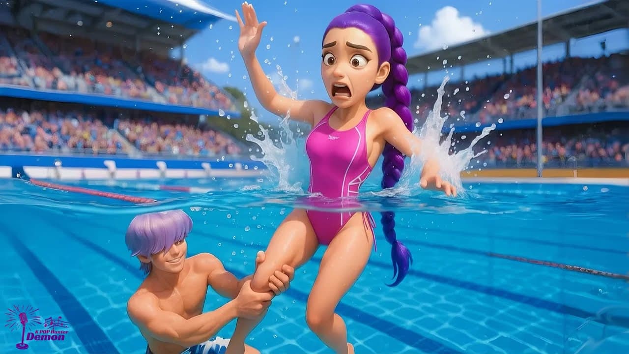 RESCUING RUMI “GOLDEN” Beneath The Waves - HUNTR/X | KPOP Demon Hunters