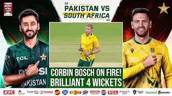 Unstoppable Bosch! 4-Wicket Haul | Pakistan vs South Africa T20I Series | 1st T20I | PCB | M2R1U
