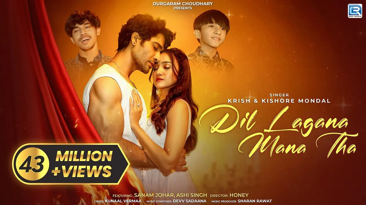 Dil Lagana Mana Tha (Official MV) Krish & Kishore Mondal | Kunaal V, Devv S | Sanam Johar Ashi Singh