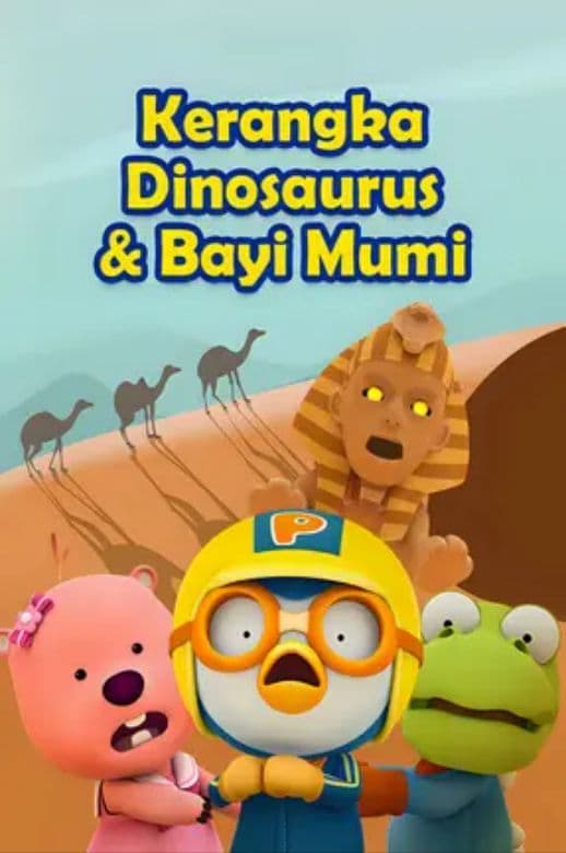 Kerangka Dinosaurus dan Bayi Mumi