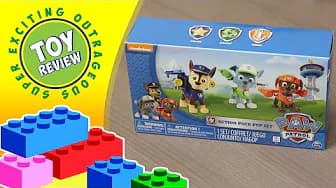 Paw Patrol Action Pack Pup Set - Chase, Rocky, Zuma - Toy Review